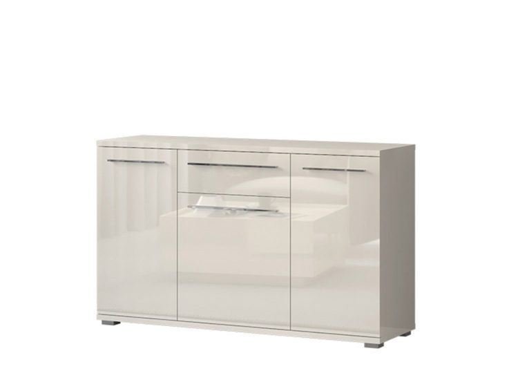 Komoda K150-3K1F - Bež lak