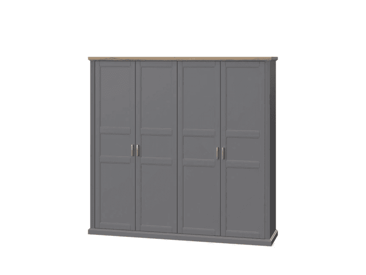 Plakar P4-TA - Grafit mat