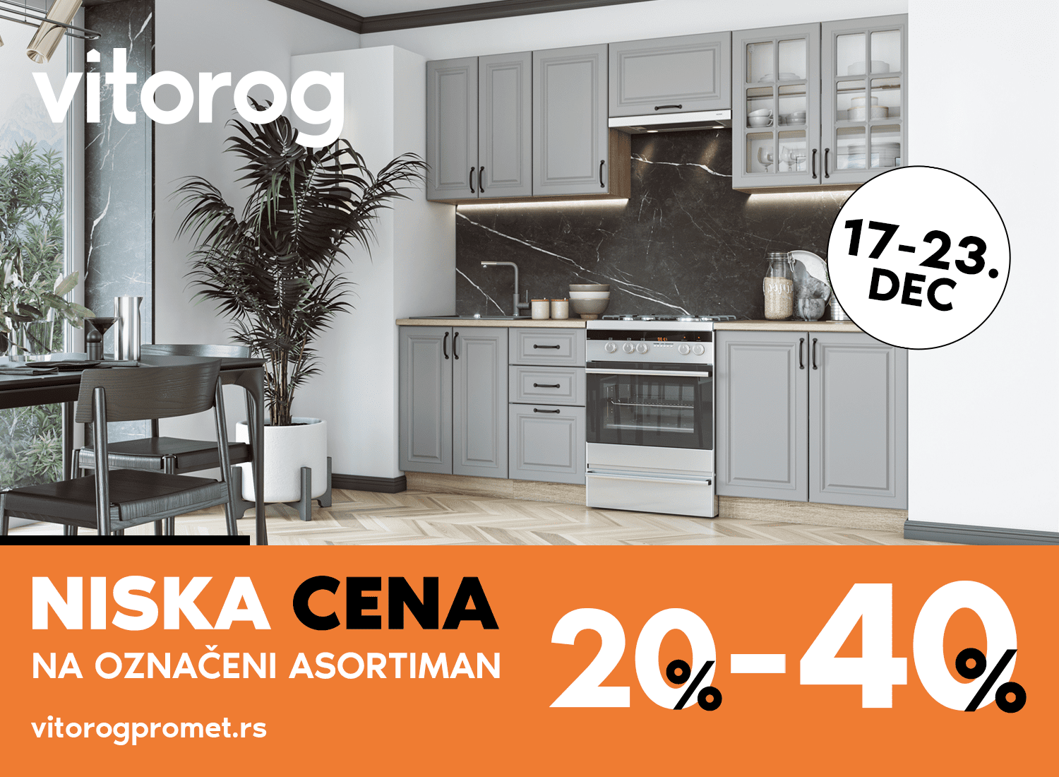 Niske cene u Vitorog salonima još uvek traju!