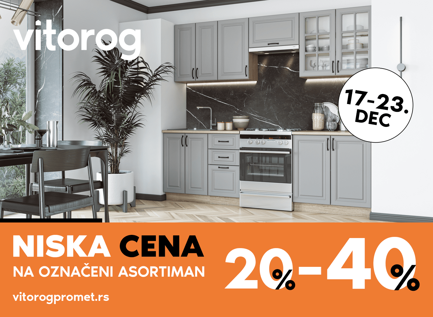 Niske cene u Vitorog salonima još uvek traju!