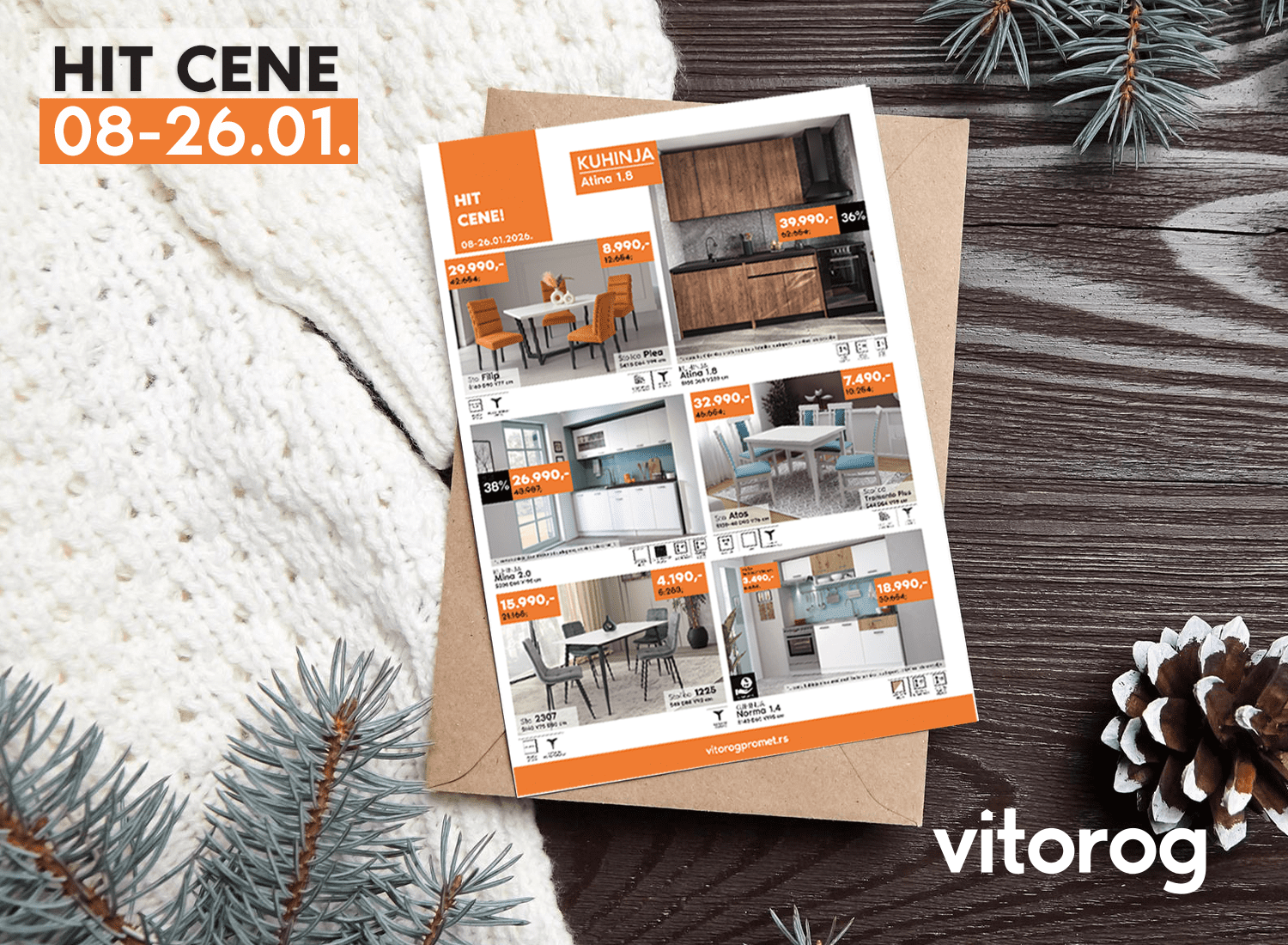 HIT CENE u Vitorogu!