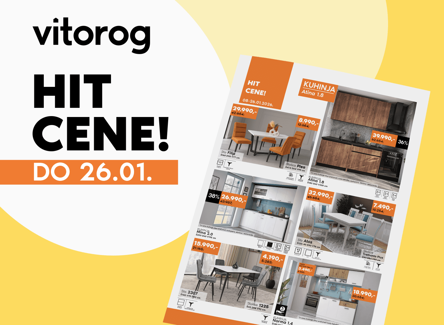 HIT CENE u Vitorogu!