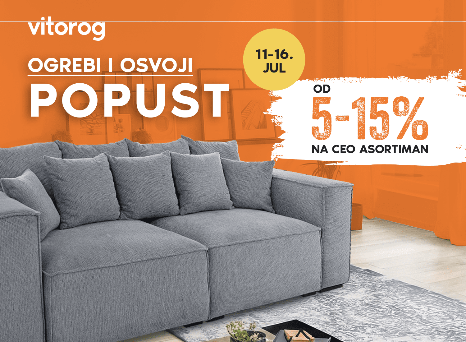 OGREBI I OSVOJI u Vitorog salonima! 🎉