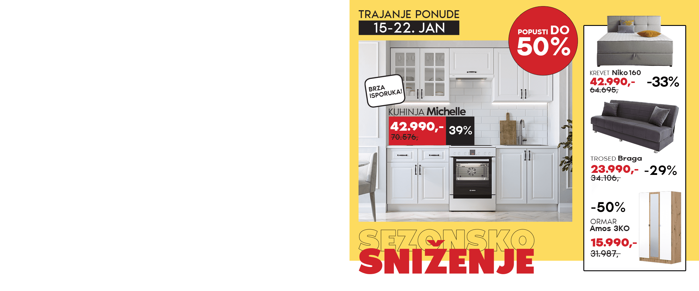 SEZONSKO SNIŽENJE u Vitorogu!