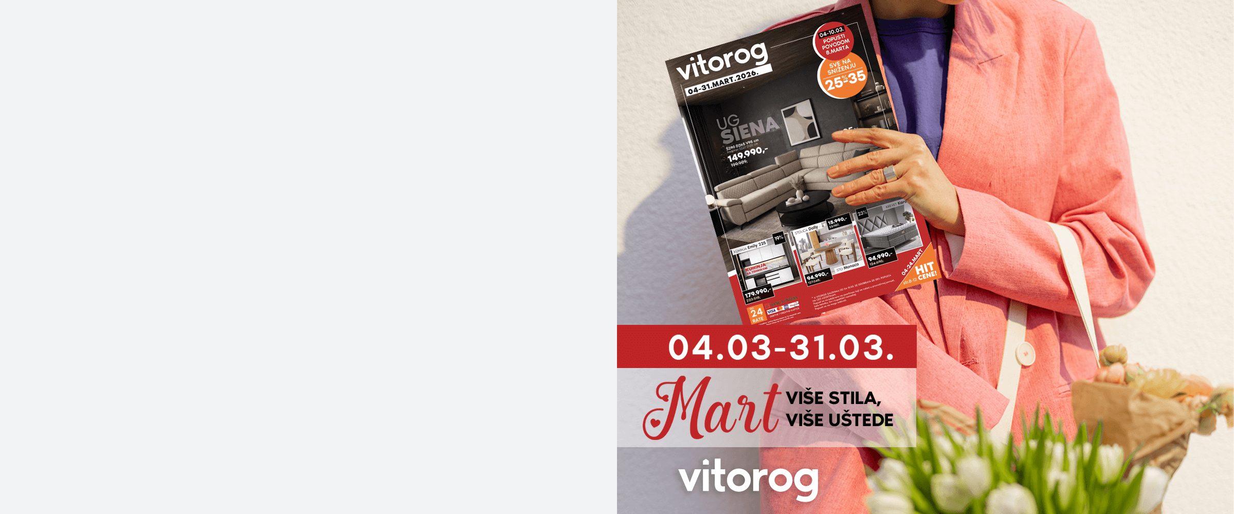 Mart je mesec velikih sniženja u Vitorogu!