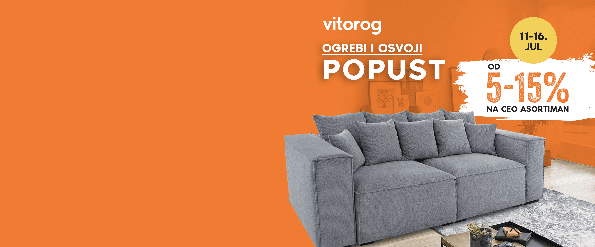 OGREBI I OSVOJI u Vitorog salonima! 🎉