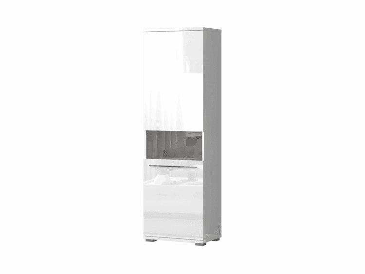 Vitrina V60XV-1KS - Bela lak